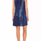 Vince Camuto - Sleeveless Sequin Shift Dress