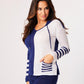 French Kyss - V-neck Long Sleeve Hoodie