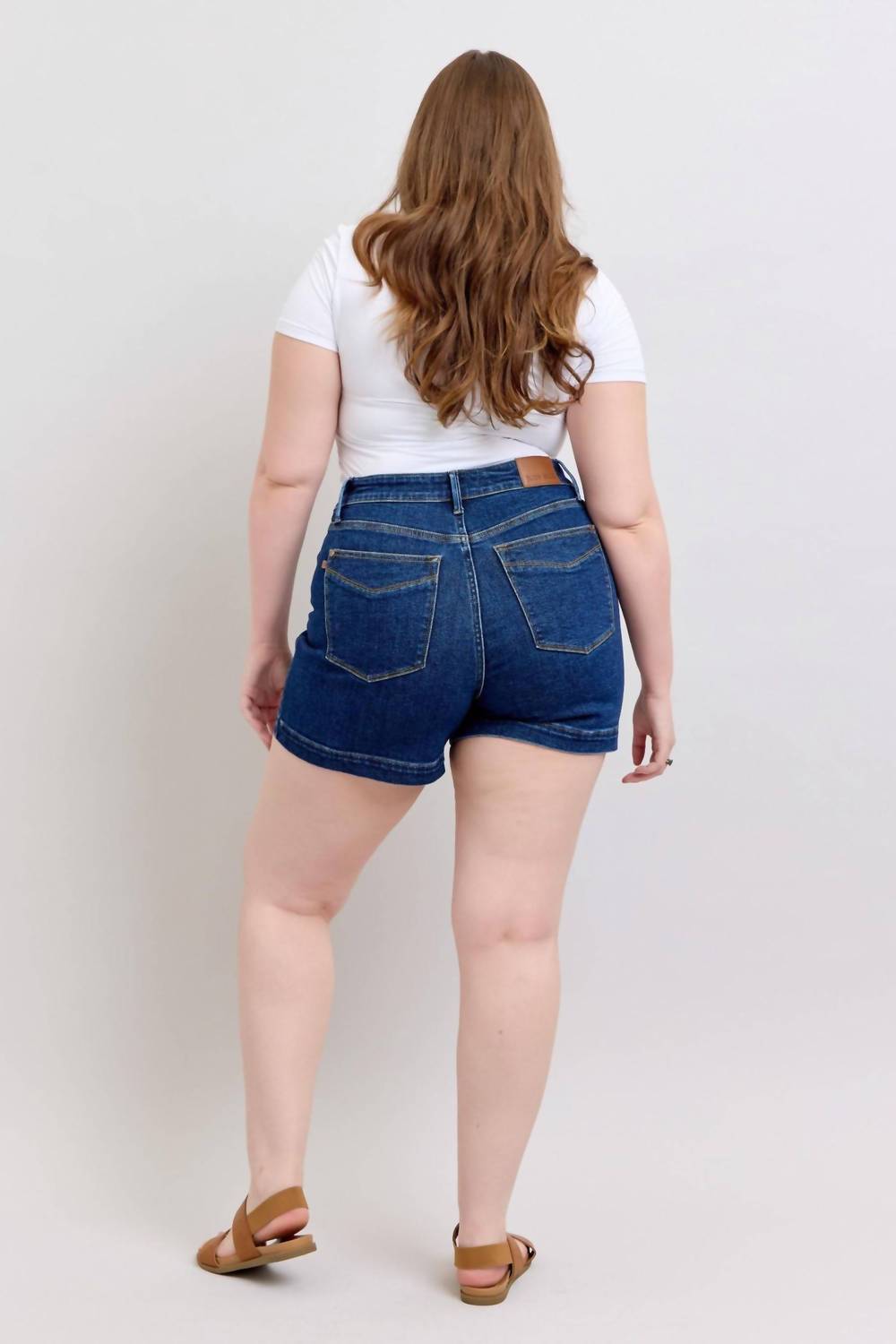 Judy Blue - High Waist Tummy Control Denim Short