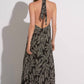 Elan - Halter Maxi Dress