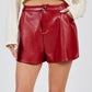 Sadie & Sage - Night Vision Leather Shorts