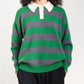 &Daughter - Edith Stripe Polo Top