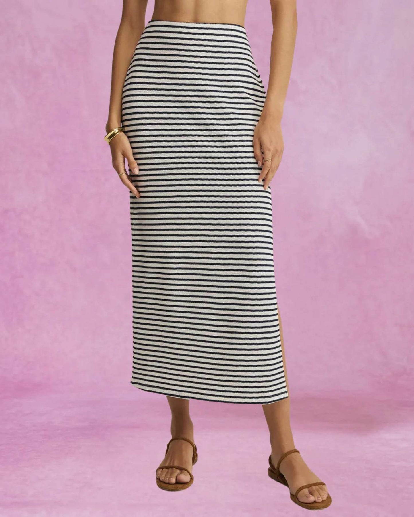 Z Supply - Ainslie Stripe Midi Skirt