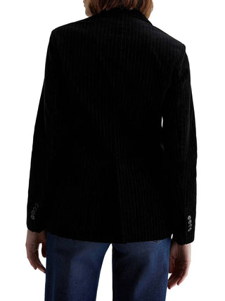 Ag Jeans - Rue Pinstripe Velvet Blazer