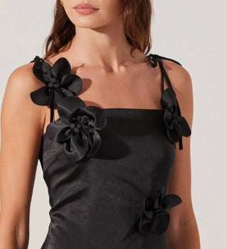 Astr - Cerelia 3d Floral Mini Dress