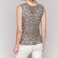 Charlie B - Sleeveless Floral Crochet Top