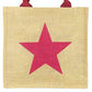 22Tote - Women's Lightweight Star Straw Tote Bag