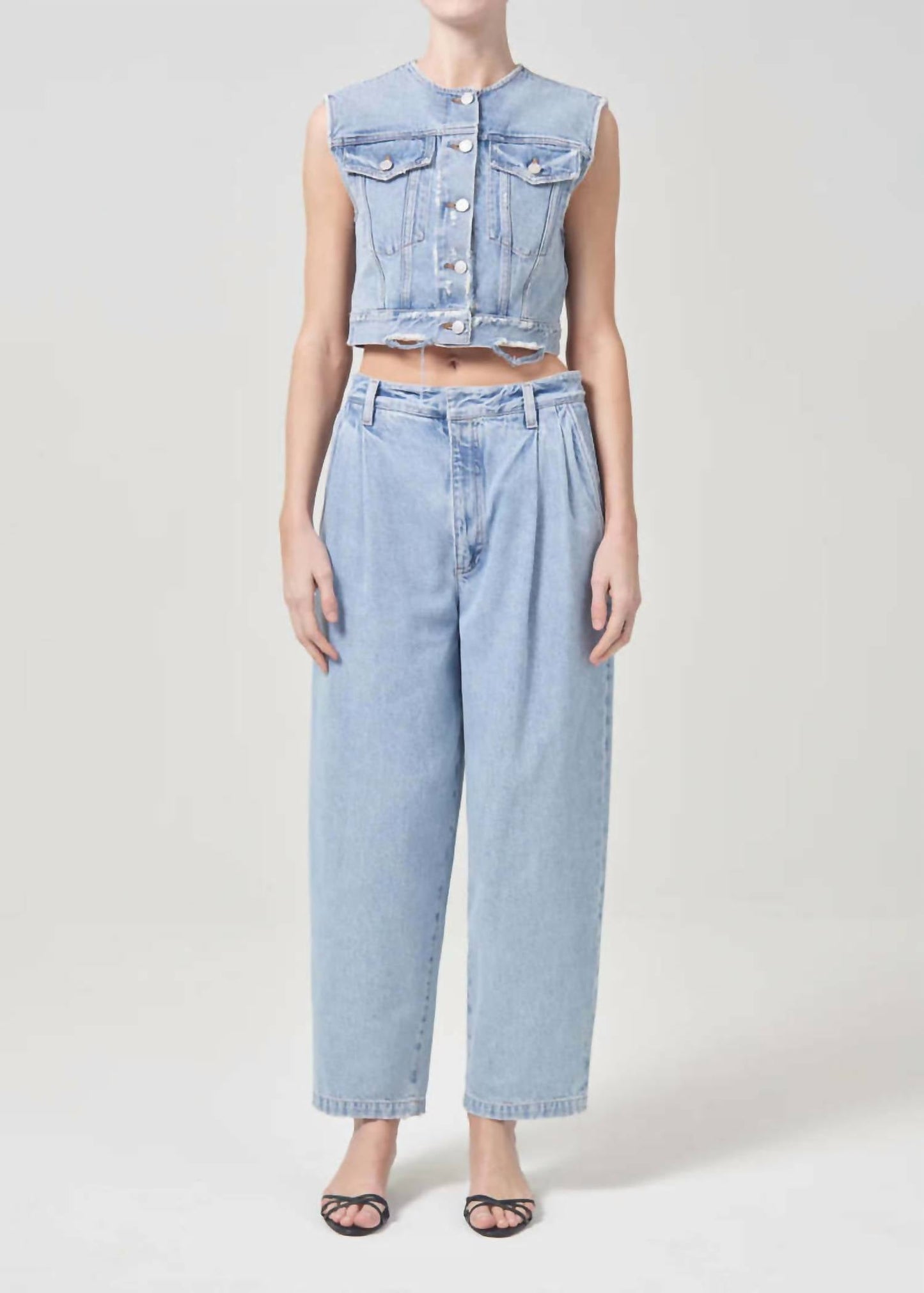 Agolde - Leo Cropped Vest