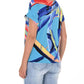 Frank Lyman - Short Sleeve Abstract Print Top