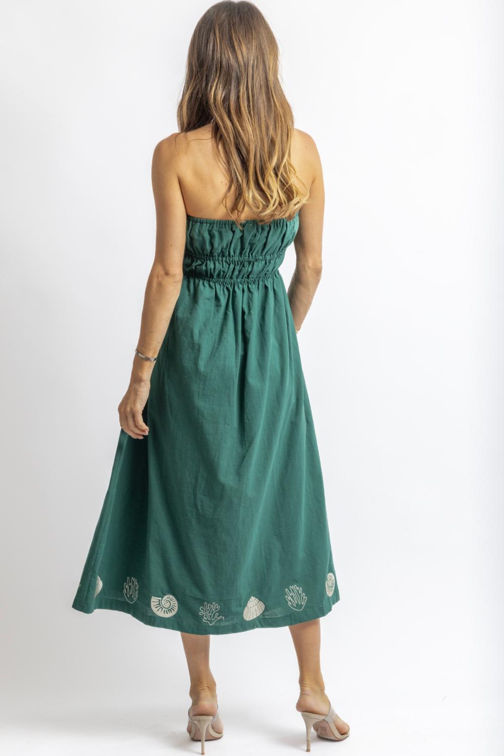 Bailey Rose - Emerald Isle Midi Dress