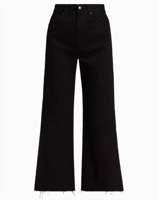 Veronica Beard - Taylor Cropped High Rise Wide Leg Jean