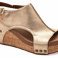 Corkys Footwear - Women's Carley Faux Leather Wedge Sandal