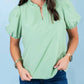 Mary Square - Solid Lainey Top - Plus