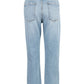 Edyson - Olivier High Rise Straight Leg Jeans with Raw Hem