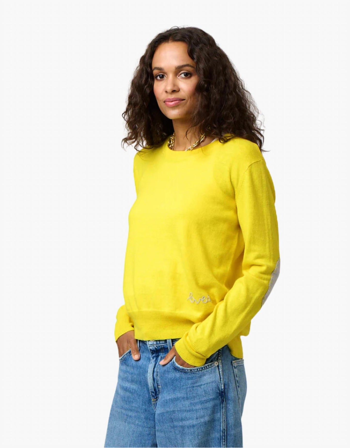 Kerri Rosenthal - Patchwork Cotton Pullover Sweater