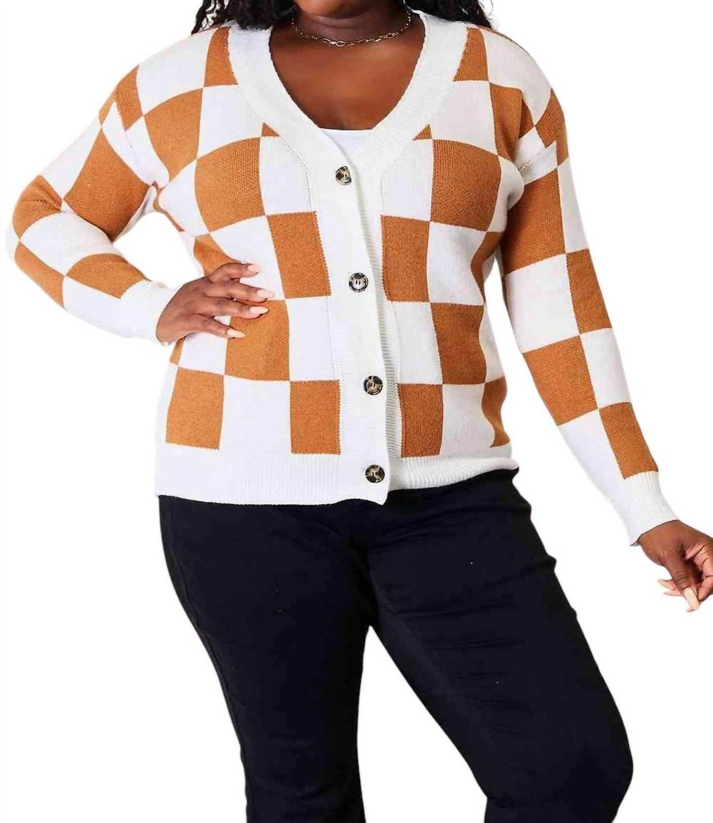 Double Take - Plush Oversized V-Neck Cardigan