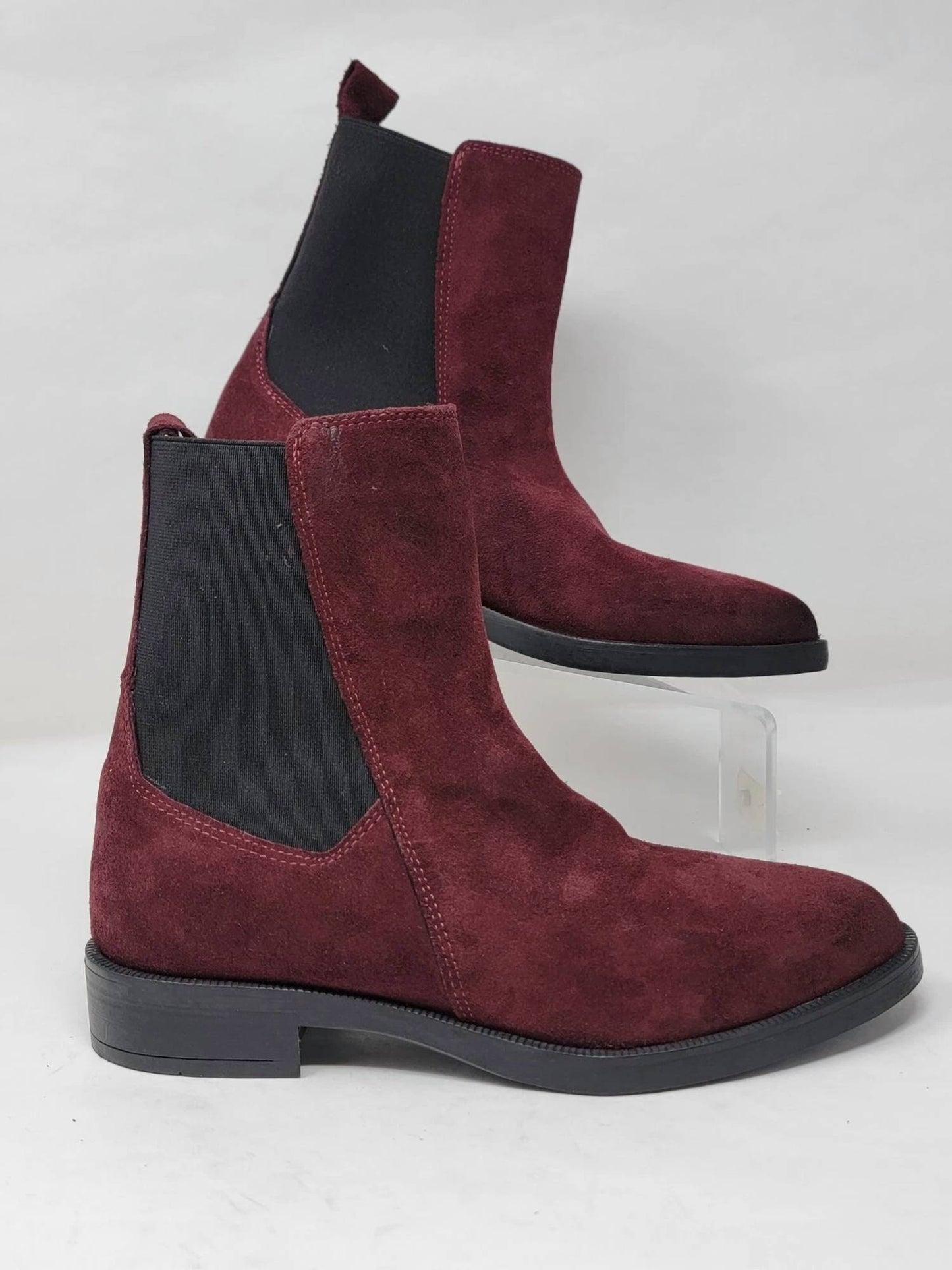 Emanuele Crasto - Women's Mid Calf Leather Boots