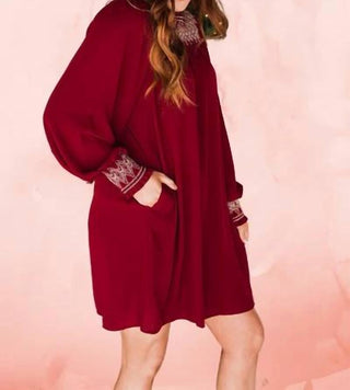 Layerz Clothing - Delaney Smocked Mini Dress