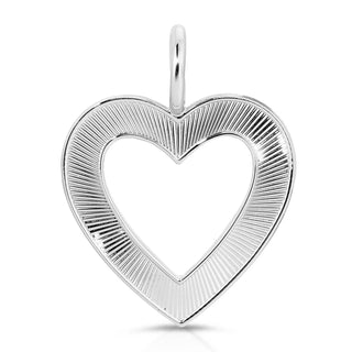 Eklexic - Women's Hannah Open Heart Pendant
