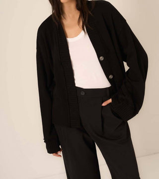 Project Social T - Romy Button Front Cardi