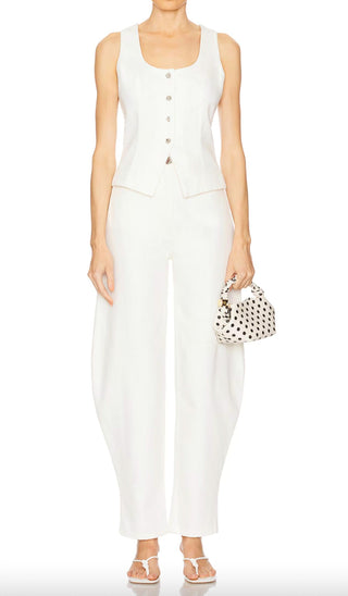 Matthew Bruch - High Waist Barrel Jeans