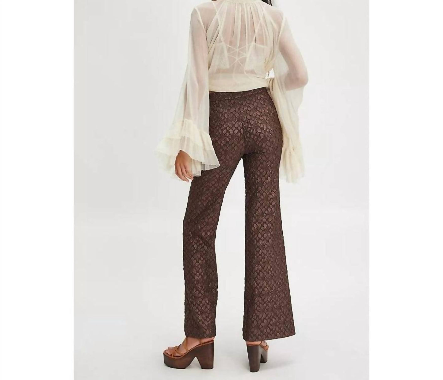 Free People - Runaway Floral Flare Pants