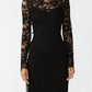 Sau Lee - Rebecca Full-length Lace Dress