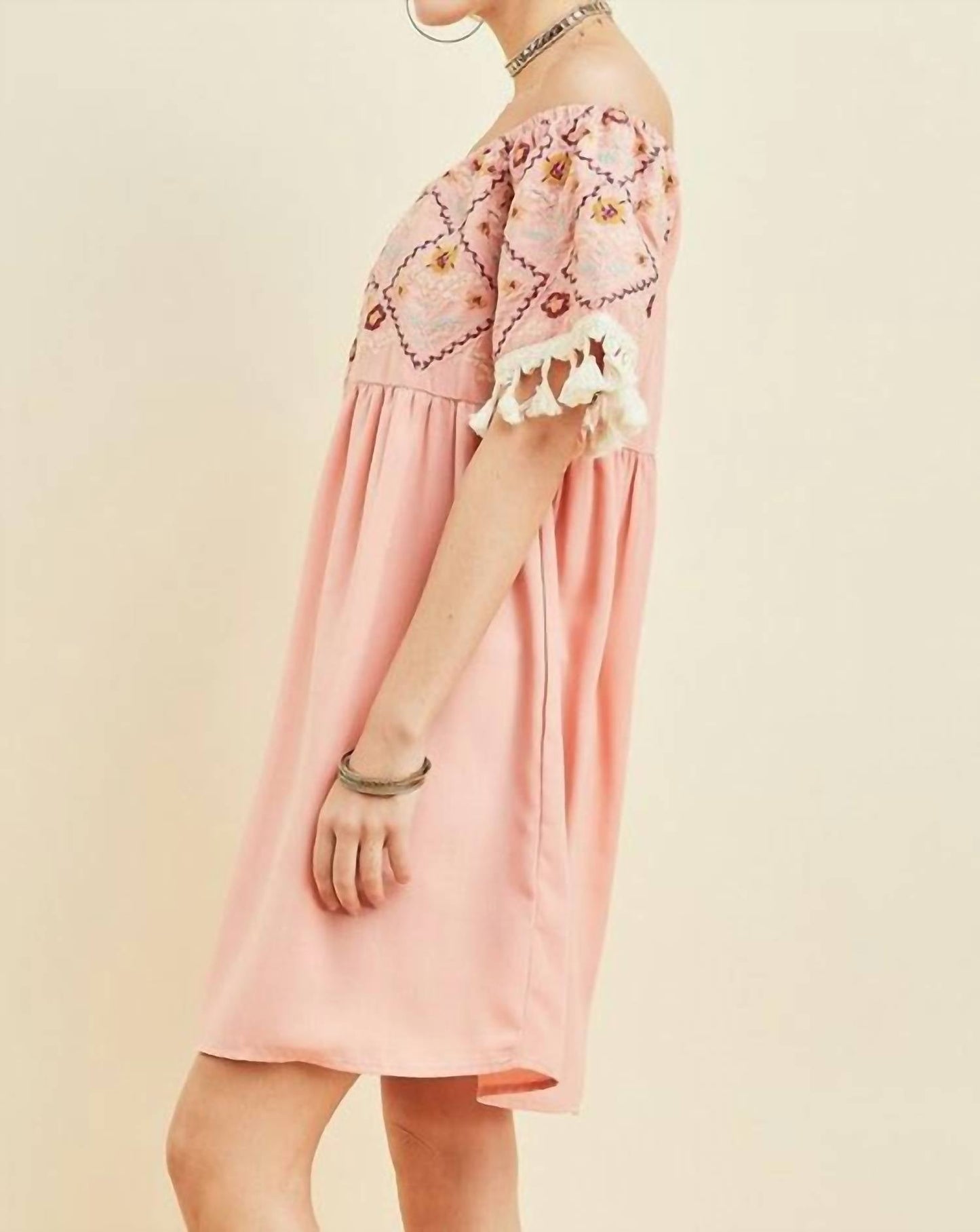 Entro - Wildflower Off The Shoulder Dress