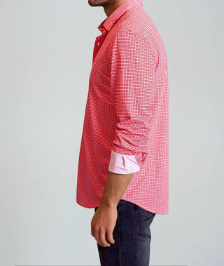 Buki - Swiss Check Long Sleeve Tech Shirt