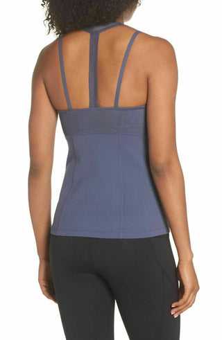 Zella - Veiled Mesh Inset Tank Top