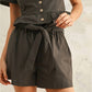 Miou Muse - Self-tie Waist Short