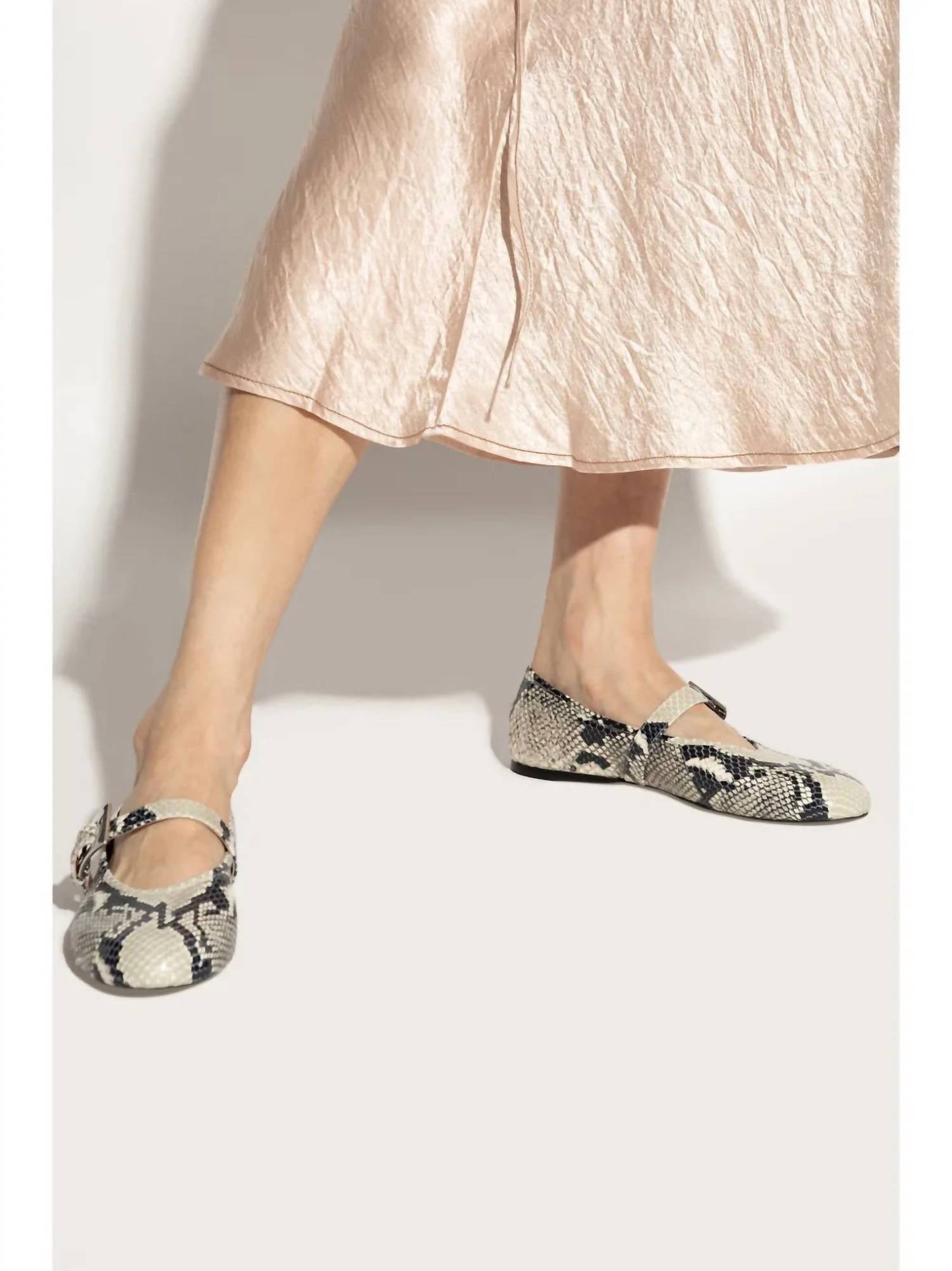 Paris Texas - Women's Sveva Buckle Ballet Flat