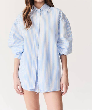 Deluc - Felicity Oversized Striped Button Down Shirt