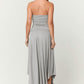 Project Social T - Goddess Strapless Shirred Dress