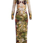 Alice + Olivia - Delora Maxi Forbidden Forest Dress