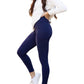 Julia Rose - Nadia Crossover Full Length Leggings with Pockets