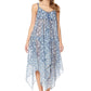 Jessica Simpson - Chiffon Lace Up Dress