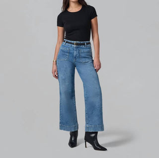 Lola Jeans - Colette High Rise Wide Leg Jeans
