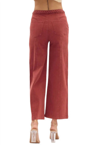Entro - Gina Braided Detail Pants