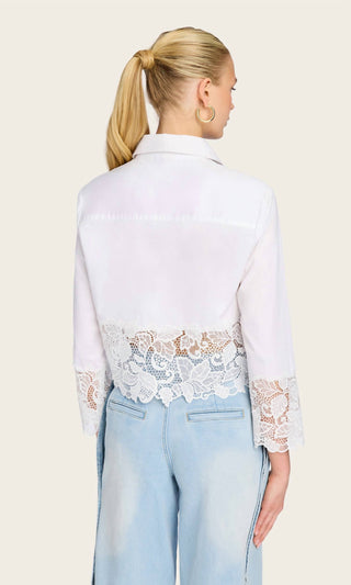 Generation Love - Issa Lace Combo Shirt