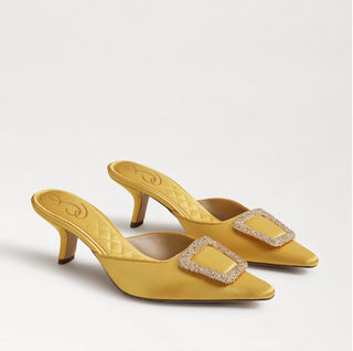 Sam Edelman - Women's Brit Kitten Heel Slip On Pointed Toe Fashion Pumps