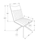 Dining Chair, Side, Upholstered For Dining Room, Modern