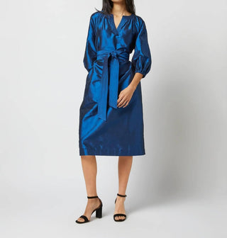 Ann Mashburn - Trapunto Blouson Dress
