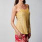Aratta - Velvet Lace Trim Camisole Top