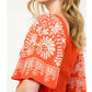Thml - Embroidered Flutter Sleeve Dress