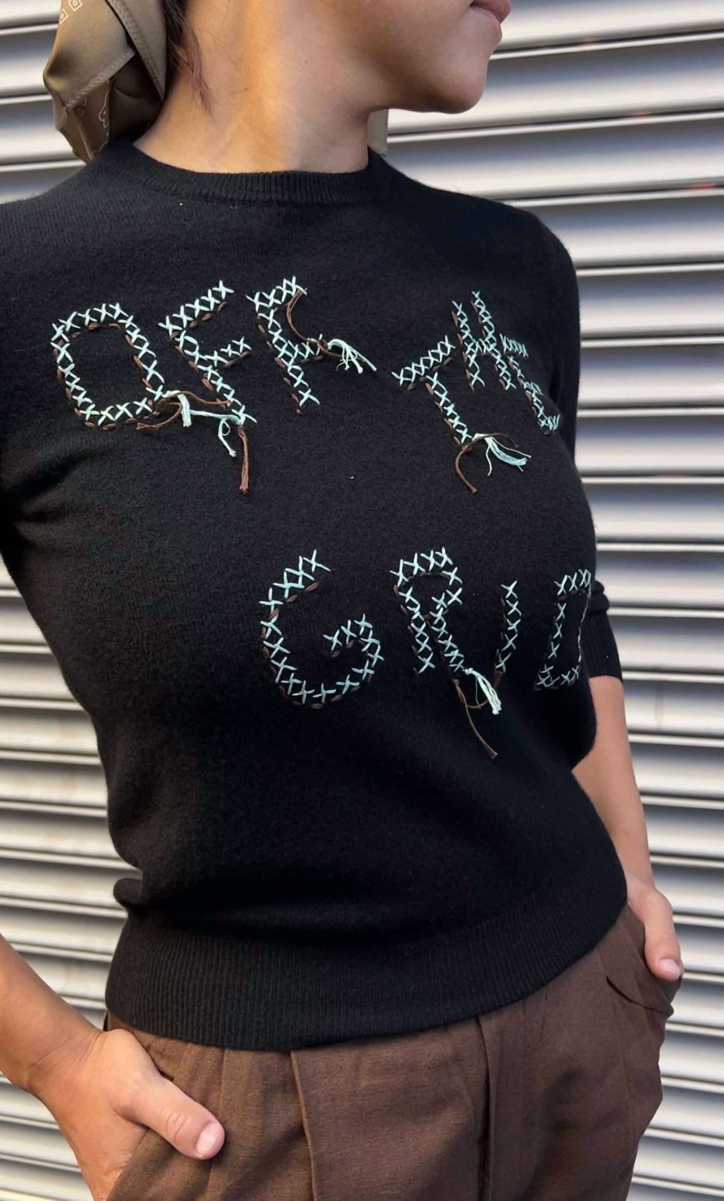 Lingua Franca - Off The Grid Crewneck Sweater