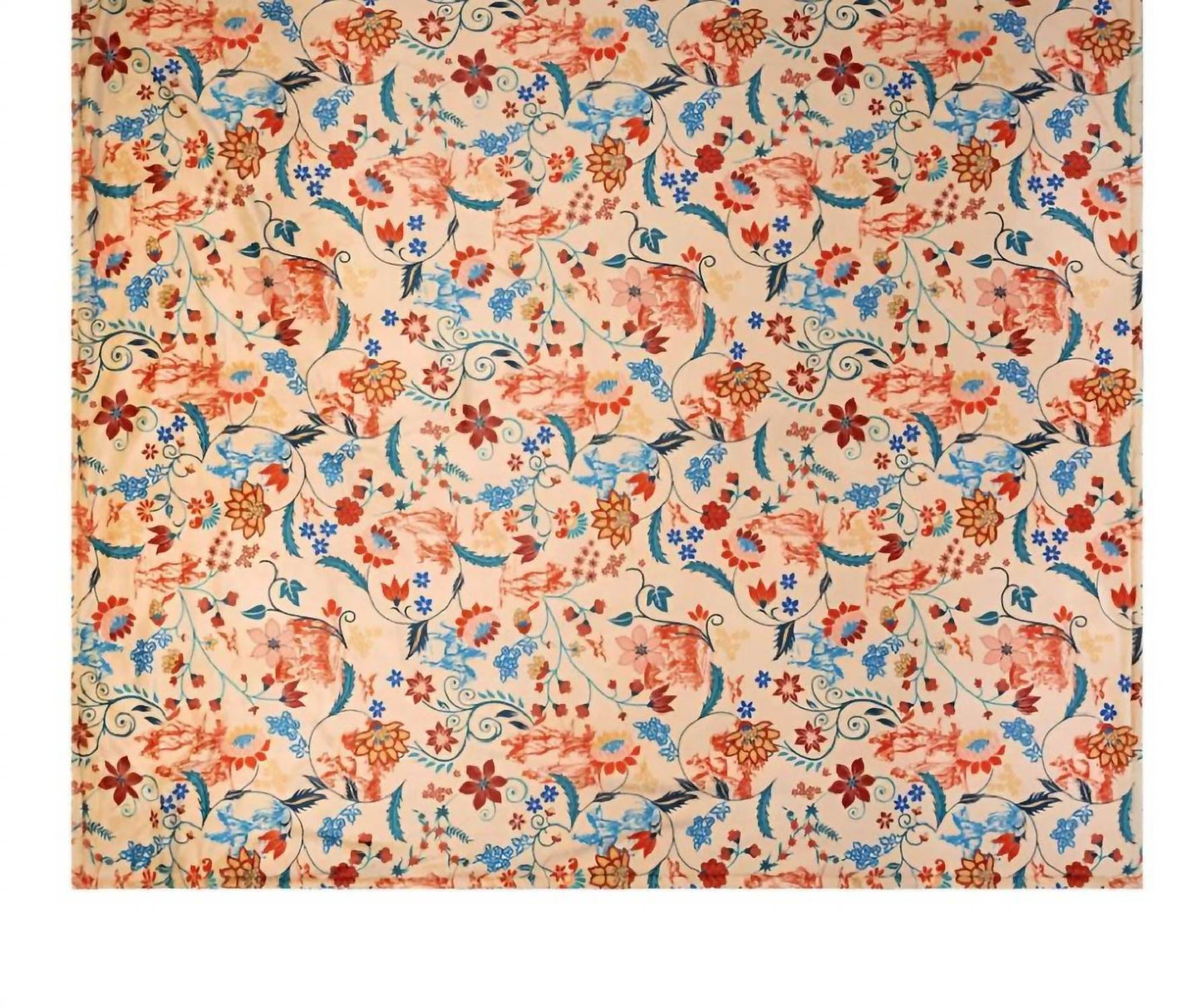 Johnny Was - Denim Print Laurel Canyon Cozy Blanket