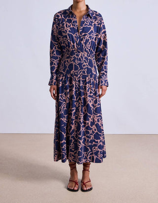 Apiece Apart - Sophia Smocked Shirt Dress