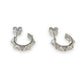 Jagged Halo Jewelry - Women's Ayla Huggie Hoop Earrings