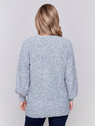 Charlie B - Boucle Knit Long Cardigan